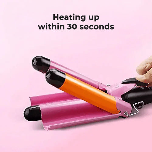 Professional Triple Barrel Hair Curler