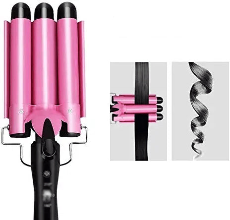 Professional Triple Barrel Hair Curler