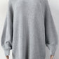 Mock Neck Dropped Shoulder Dress
