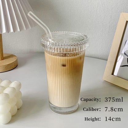 Straw Cup with Lid