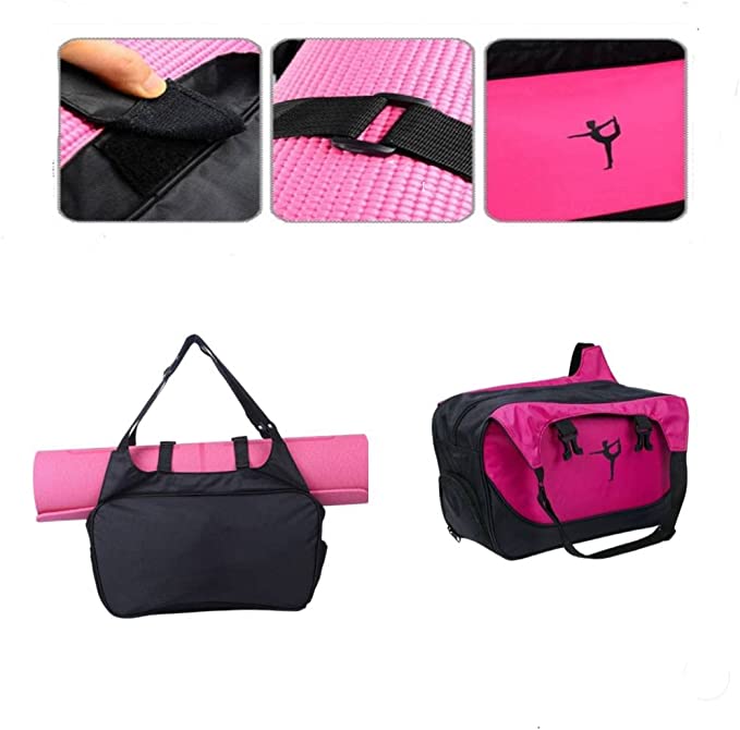 Gym Bag with Yoga Mat Holder