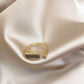 Vintage Zircon Marble Ring