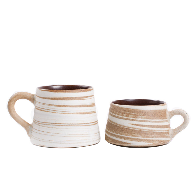 Swirl Pattern Ceramic Mug