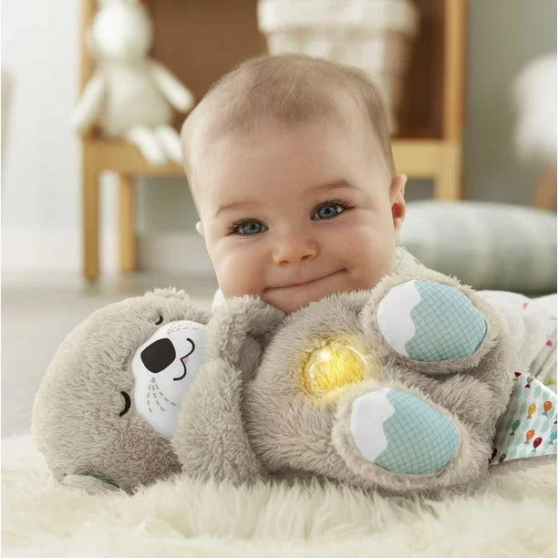 Breathing Otter Plush Toy