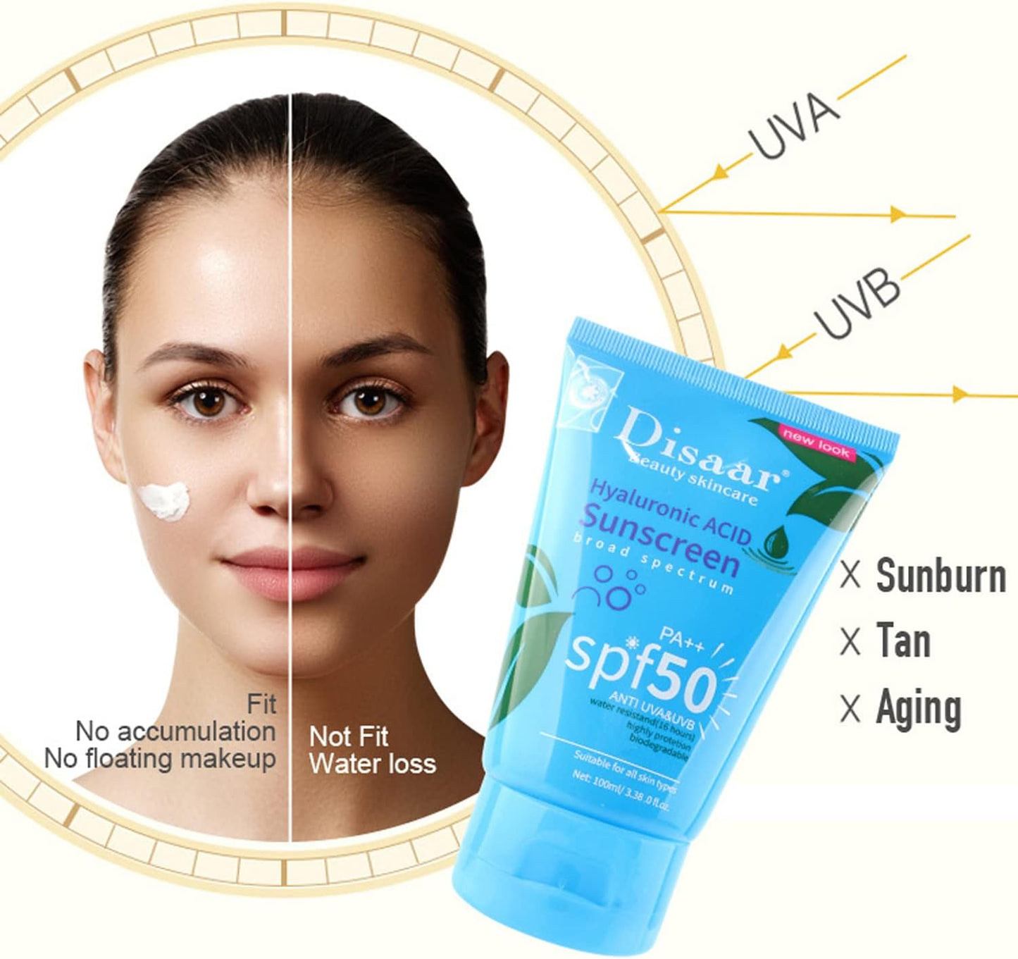 Disaar Collagen Sunscreen - 100ml