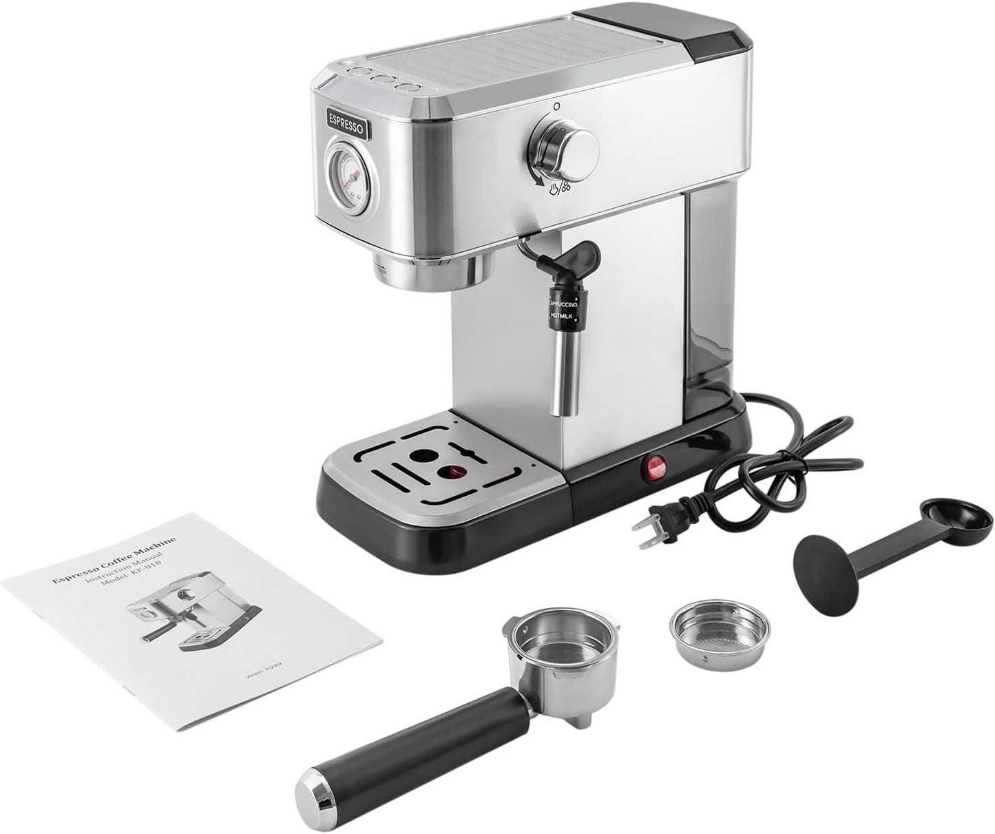 BrewPro Espresso Maker with Frother