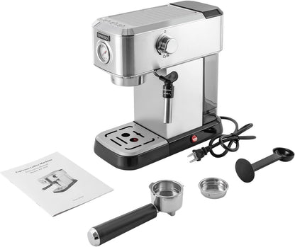 BrewPro Espresso Maker with Frother