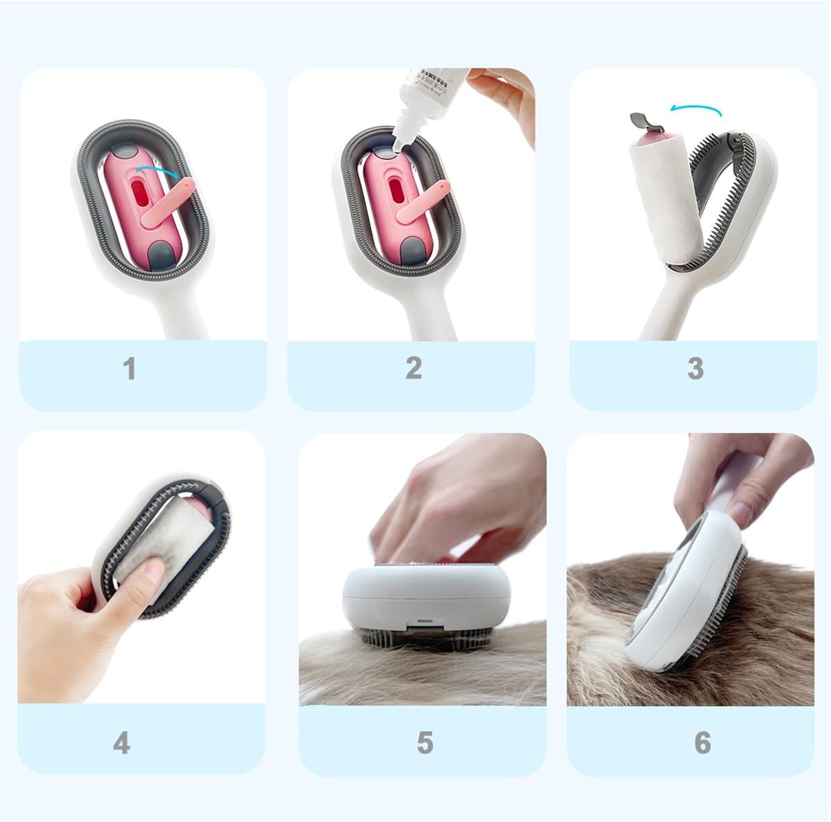 Pet Grooming Water Brush
