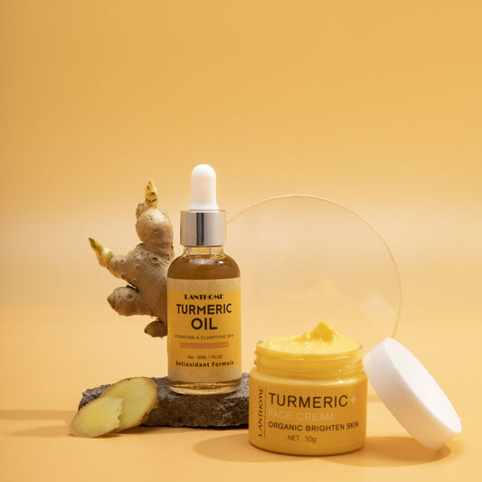 Turmeric Cream & Oil Skin Care Set