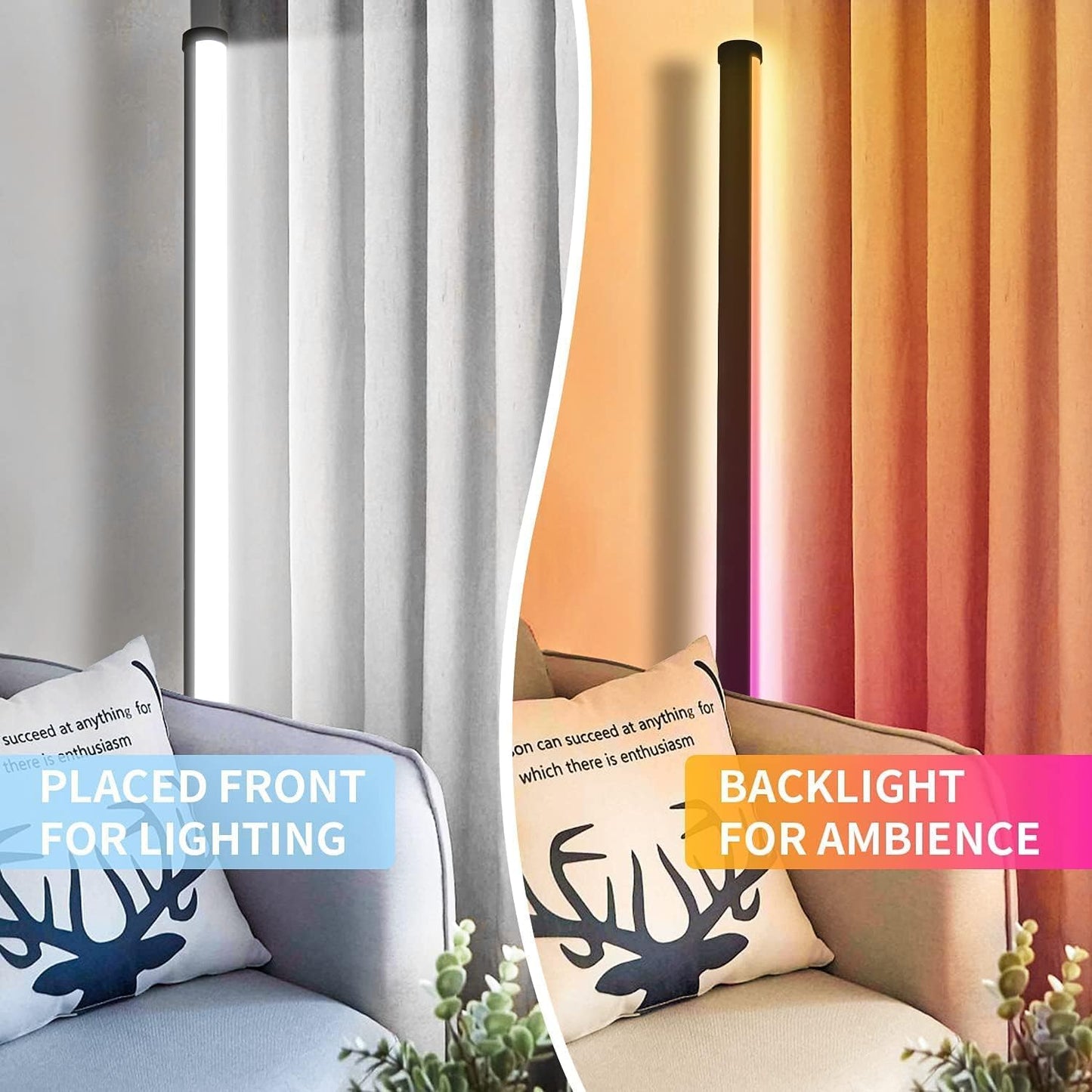 RGB LED Corner Lamp