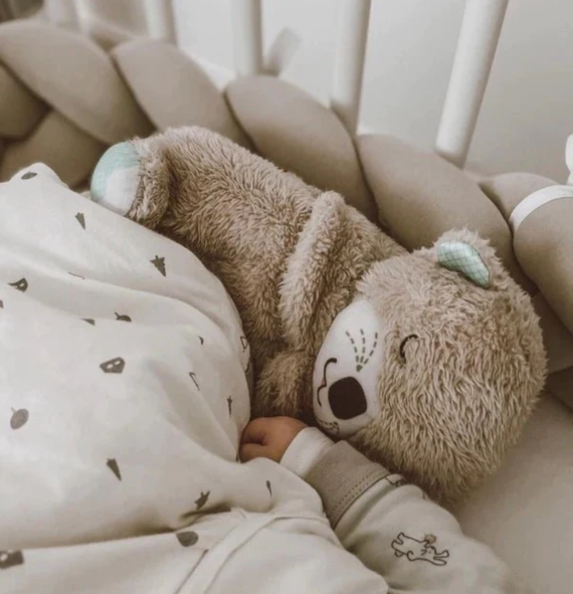 Breathing Otter Plush Toy