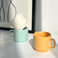 Plain Pattern Ceramic Coffee Cup