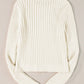 Cable-Knit Long Sleeve Sweater