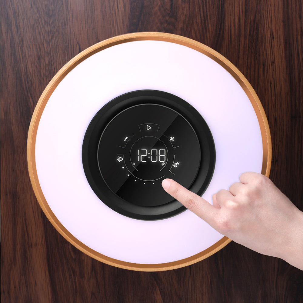 Smart Lamp with Bluetooth Speaker & Wireless Charger
