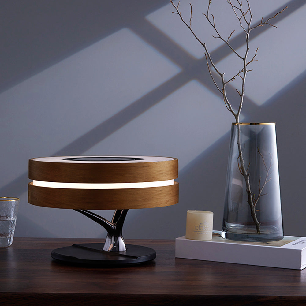 Smart Lamp with Bluetooth Speaker & Wireless Charger