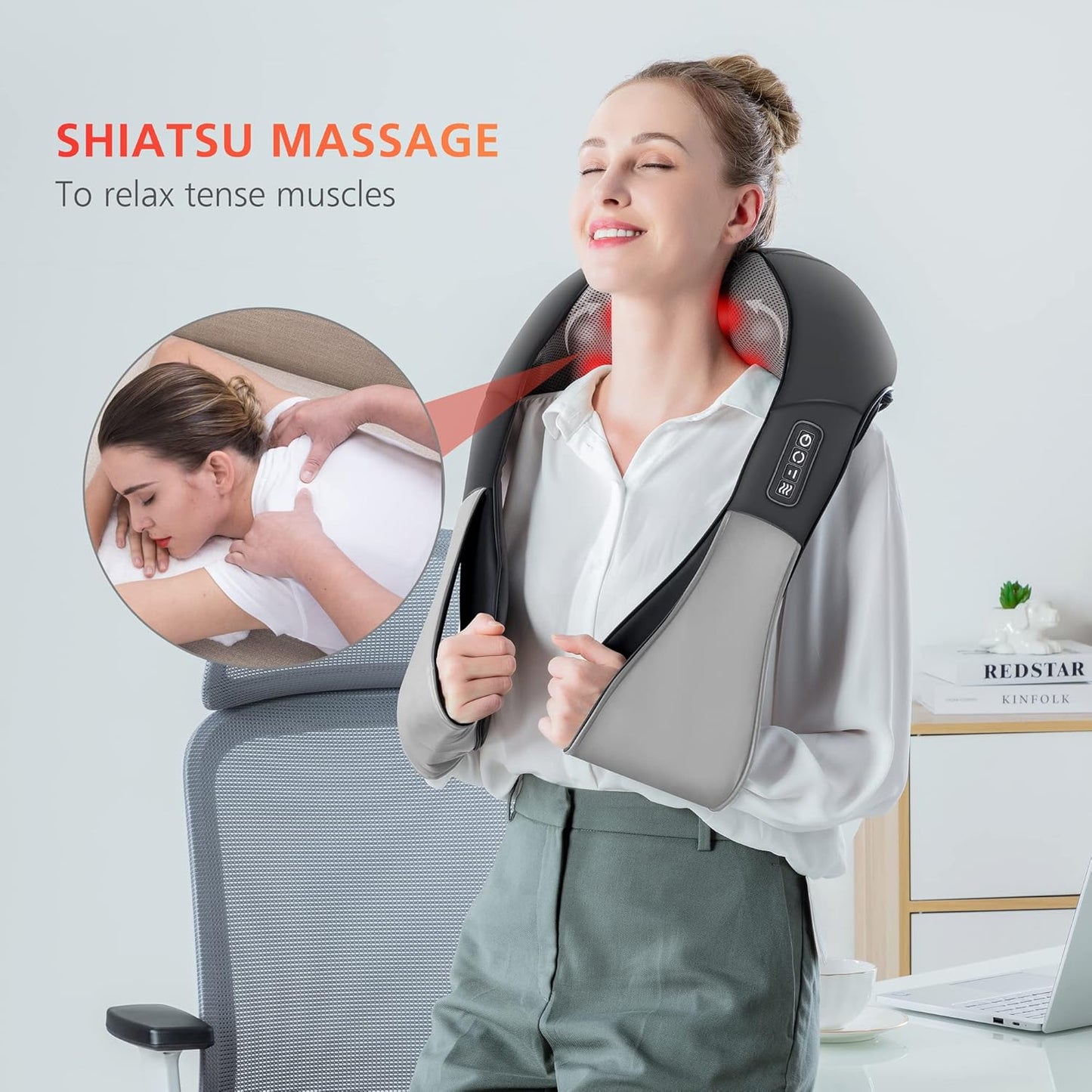 Back & Neck Pain Relief Massager