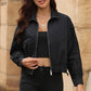 Zip-Up Collared Jacket