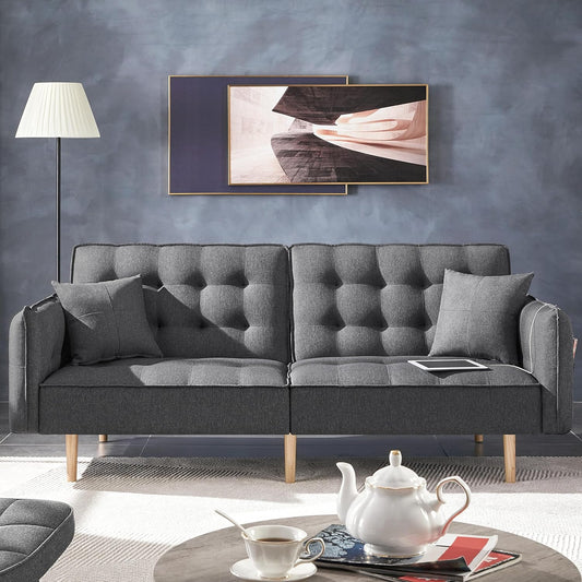 Minimalist Memory Foam Sofa Bed with USB ports