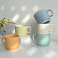 Plain Pattern Ceramic Coffee Cup