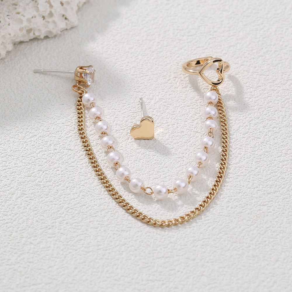 Pearl Earring Earbone Clip