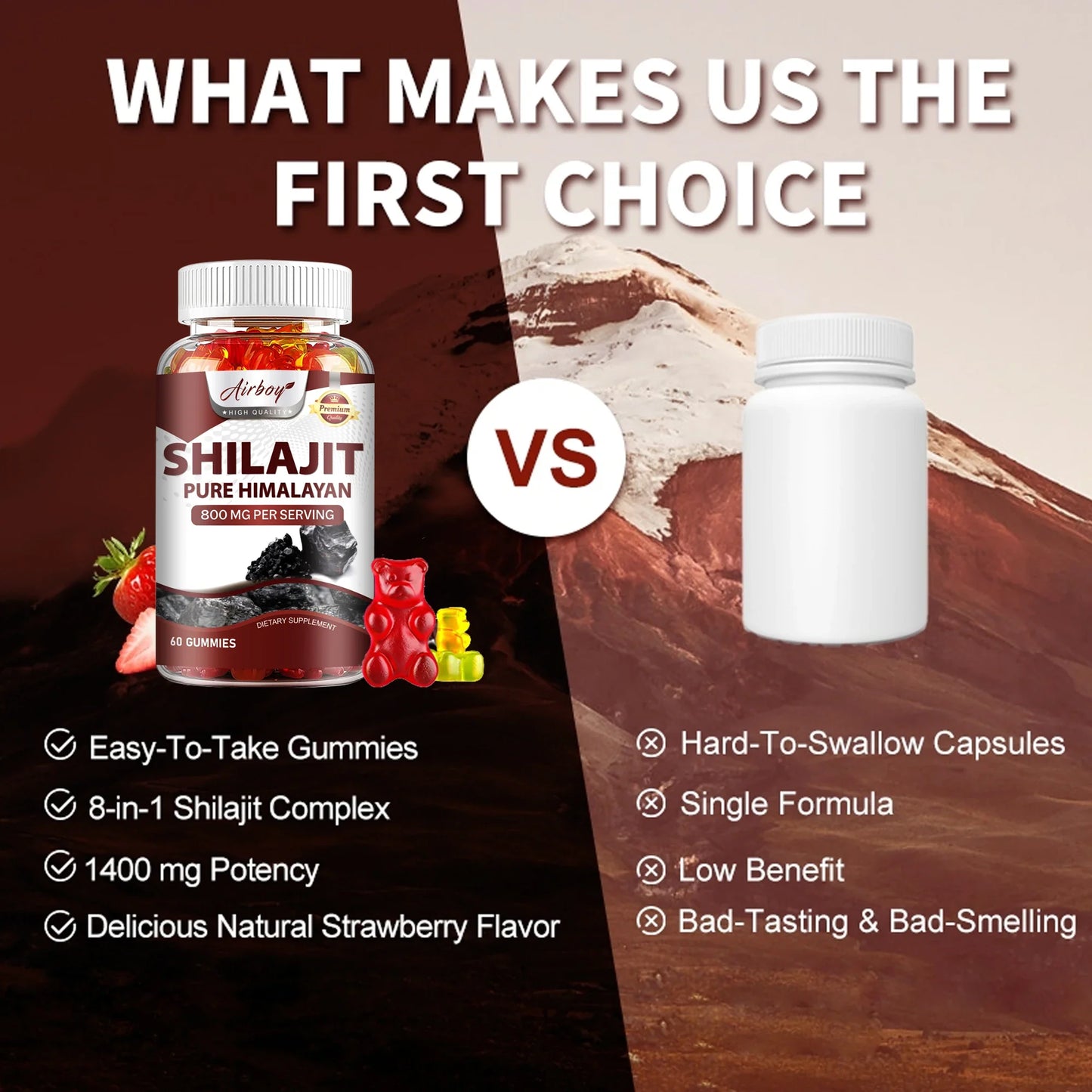 Natural Shilajit Gummies