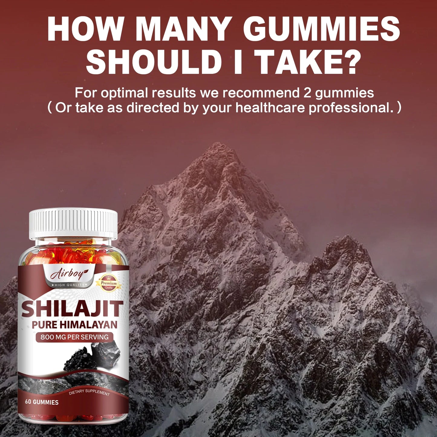 Natural Shilajit Gummies