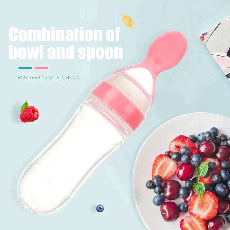 Baby Squeeze Feeding Spoon