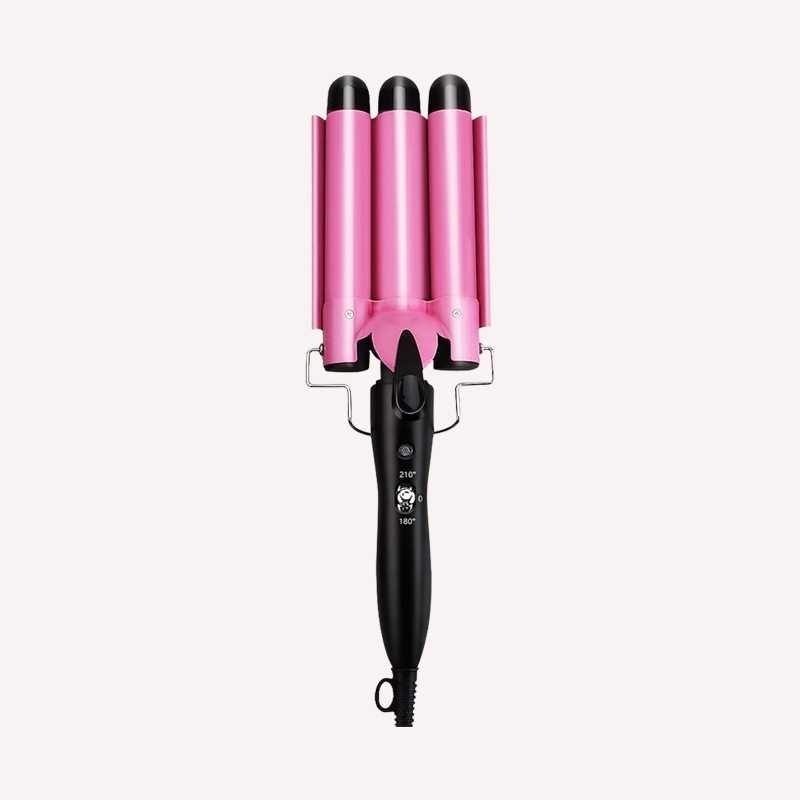 Professional Triple Barrel Hair Curler
