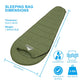 Sleeping Bag with Heating Pads