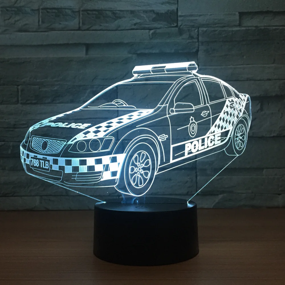 Multicolor Car Night Lamp