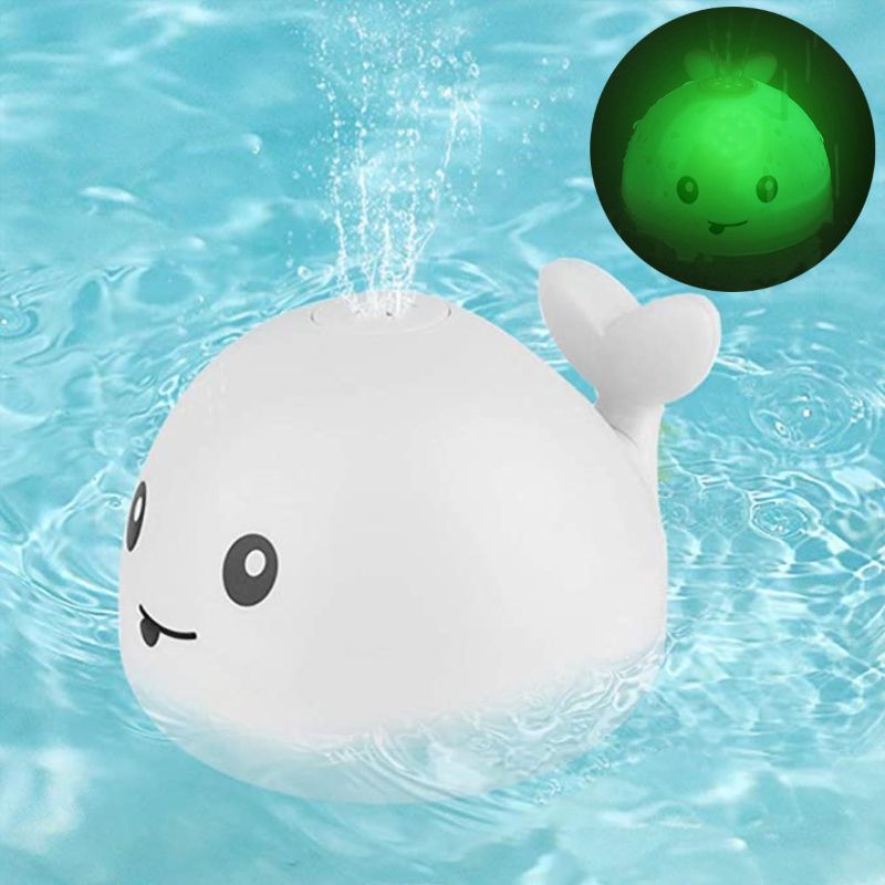 Whale Water Sprinkler Pool Toy
