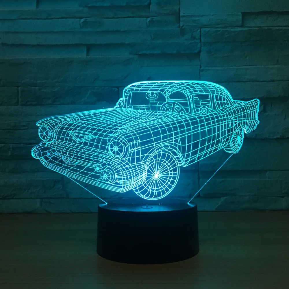 Multicolor Car Night Lamp