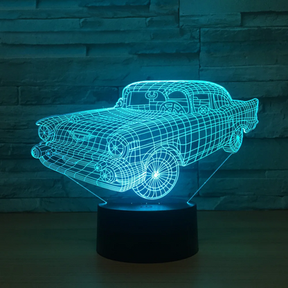 Multicolor Car Night Lamp