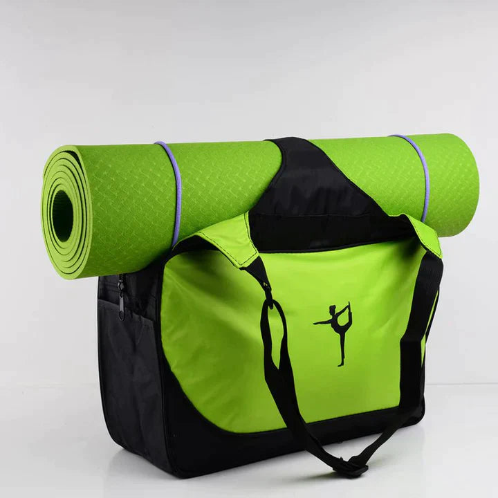 Gym Bag with Yoga Mat Holder
