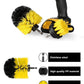 Electric Drill Brush Attachment Set