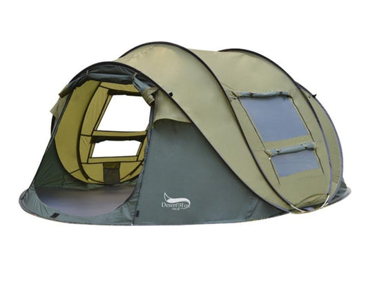 4-Person Outdoor Tent - Automatic Opening Design