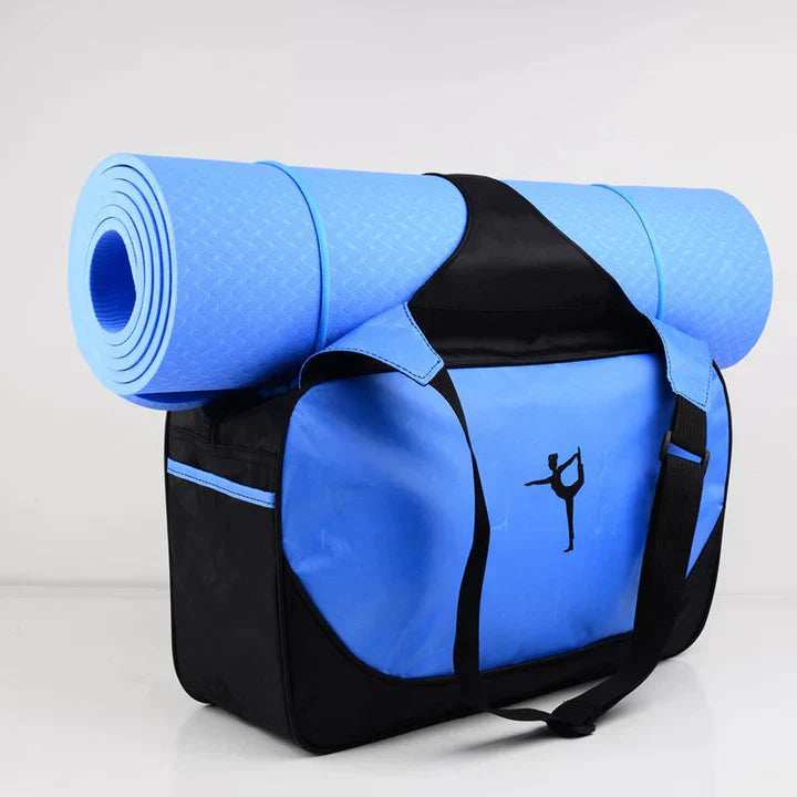 Gym Bag with Yoga Mat Holder