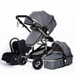 3 in 1 Luxury Baby Stroller