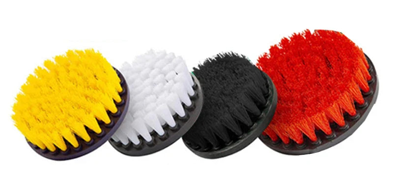 Electric Drill Brush Attachment Set