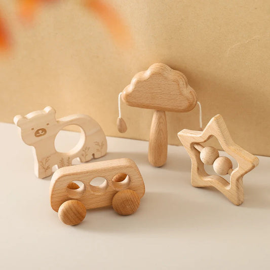 Baby Cloud Rattle Kit