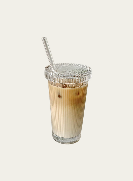 Straw Cup with Lid