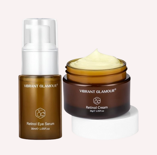 Retinol Face Cream & Eye Serum