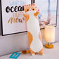 Cuddling Cat Plush Toy/Pillow
