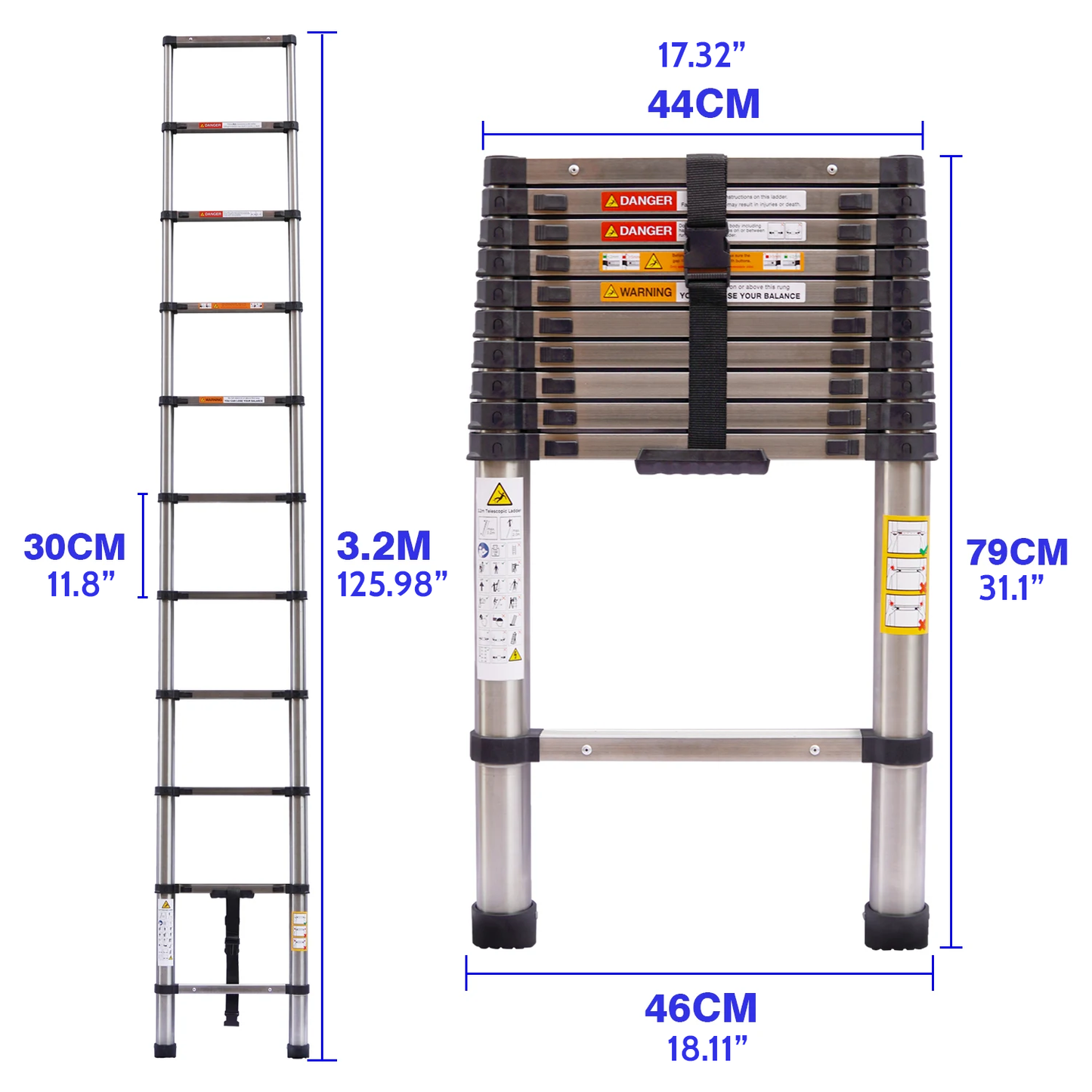 Multi-Purpose Telescoping Ladder