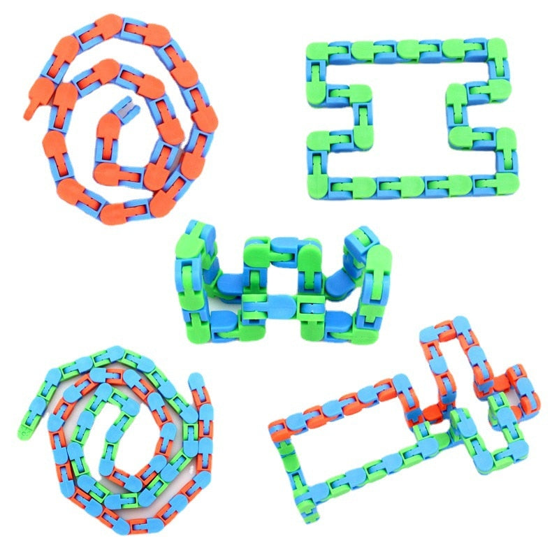 Colorful Puzzle Fidget Toys