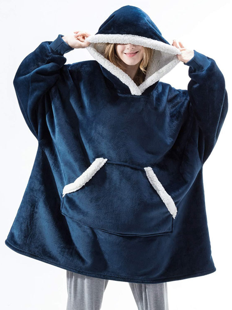 Soft Oversized Hoodie Blanket