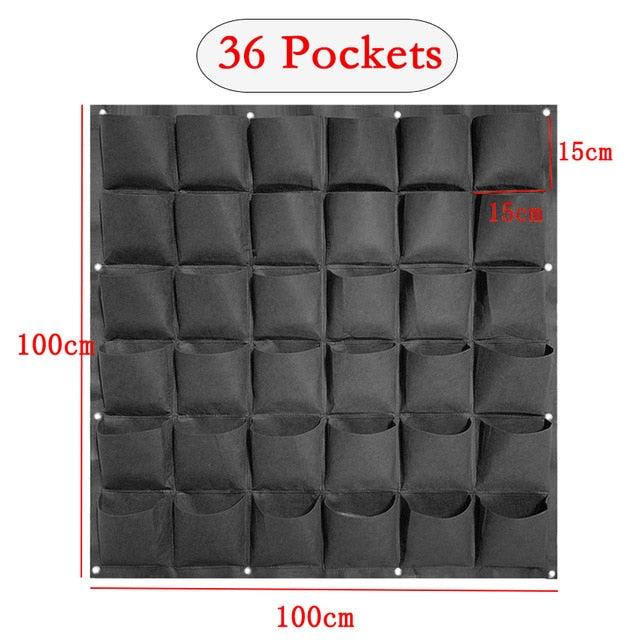 Plant Growing Bag with 36 Pockets