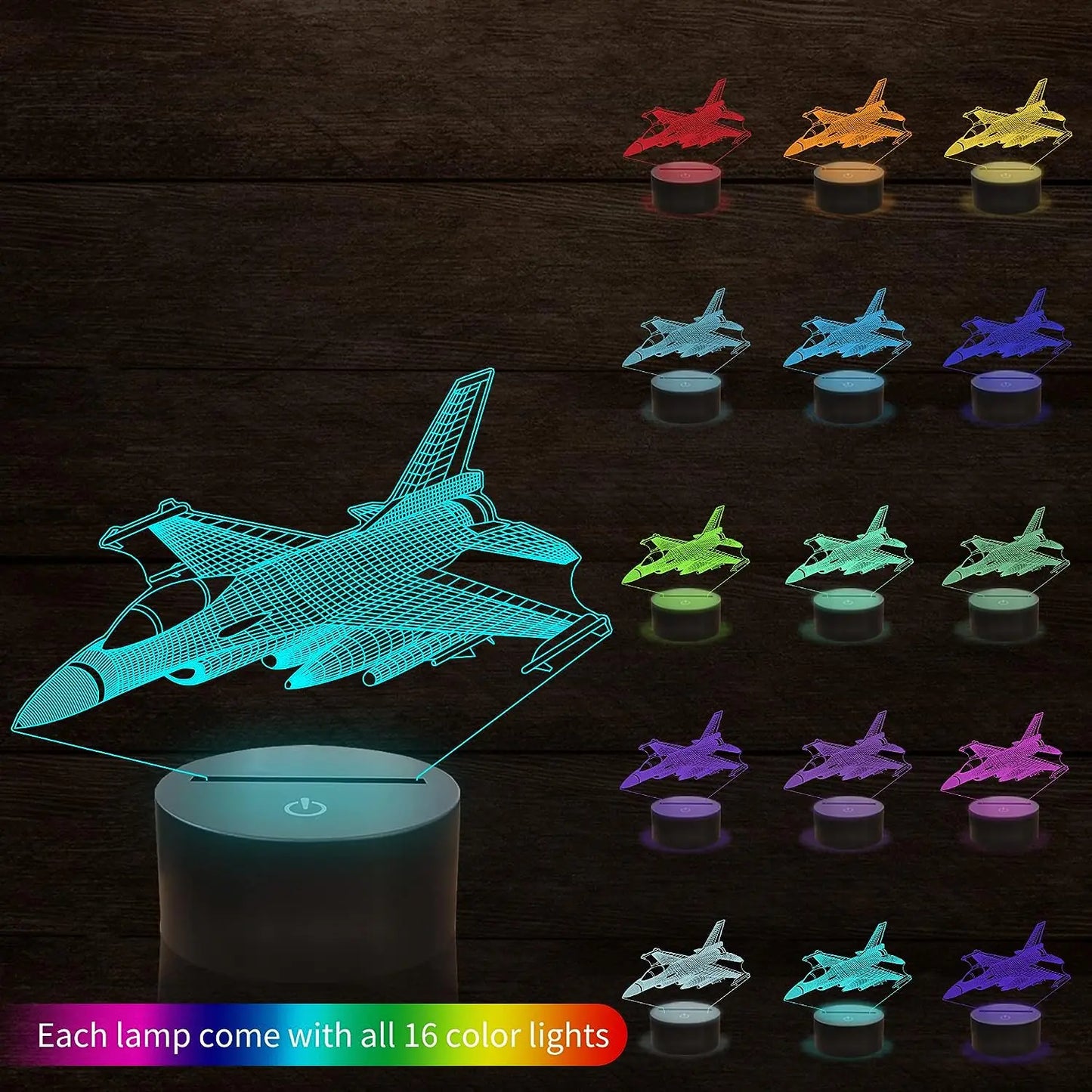 3D Airplane Lamp