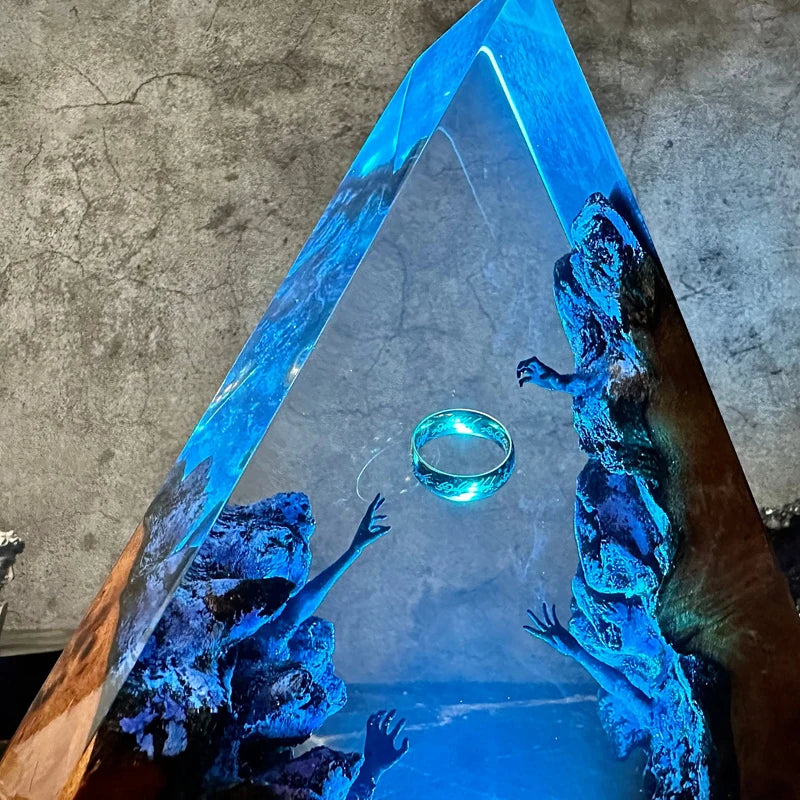 Demon Realm Resin Lamp