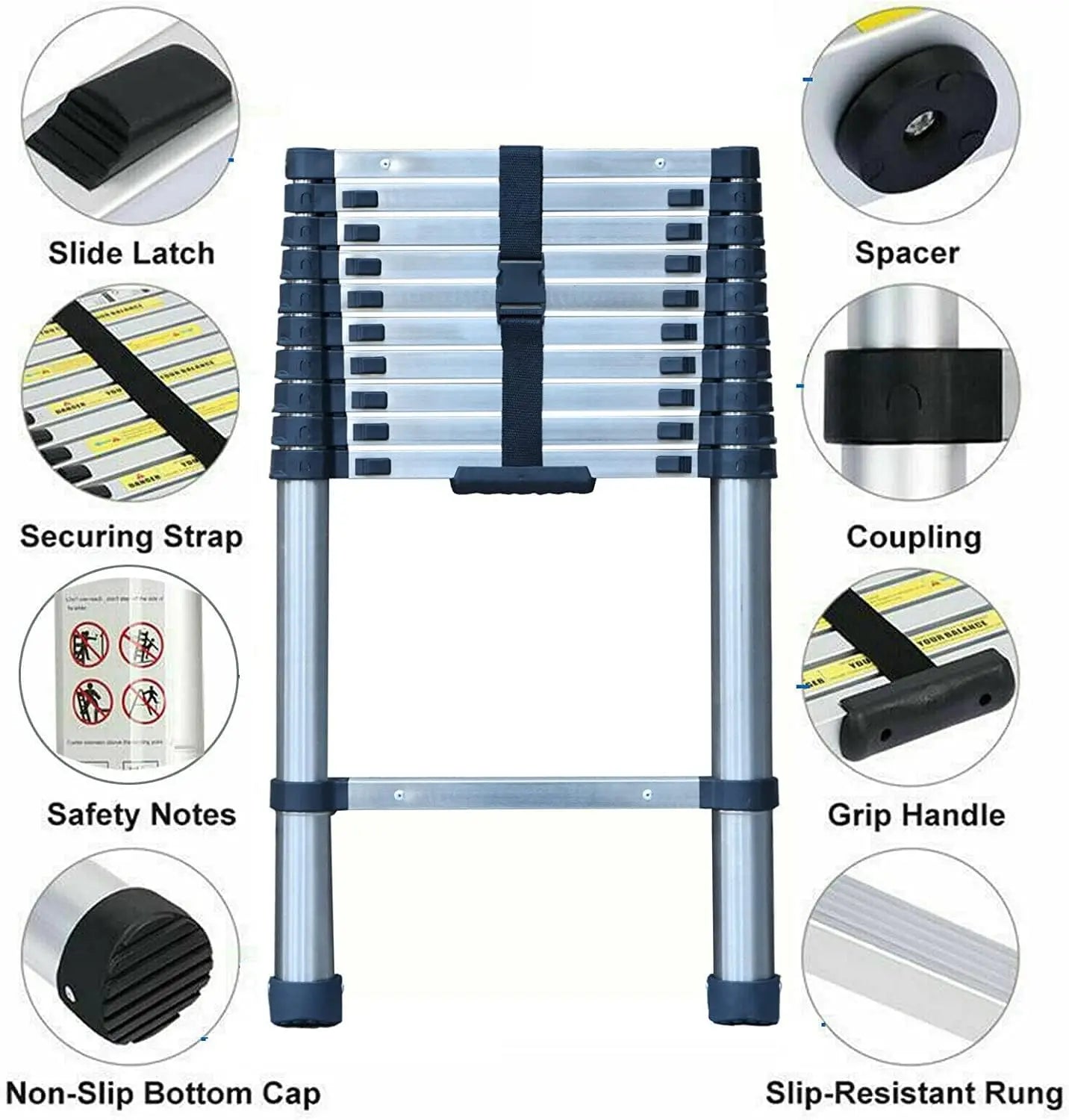Multi-Purpose Telescoping Ladder